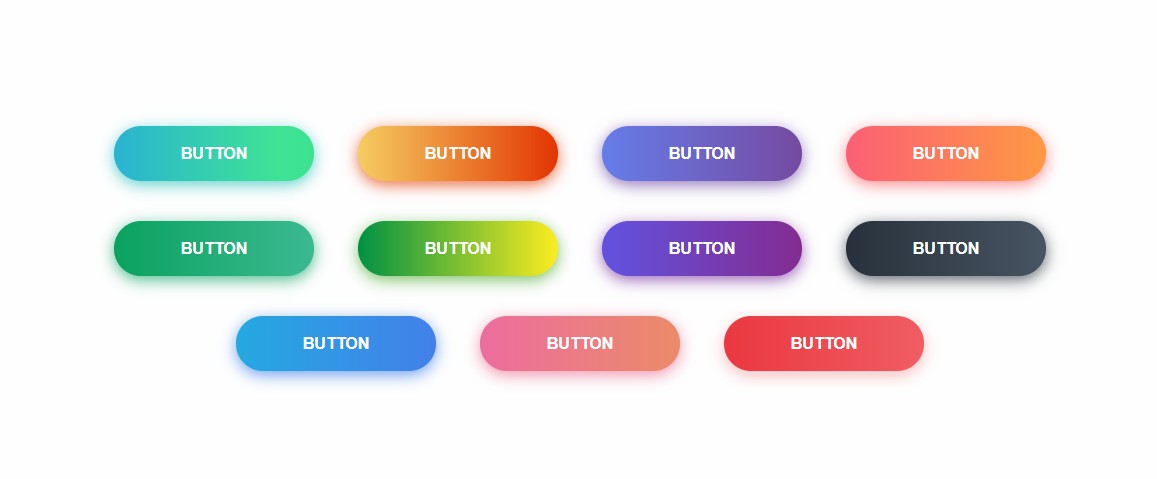 Button Gradient Color với HTML và CSS