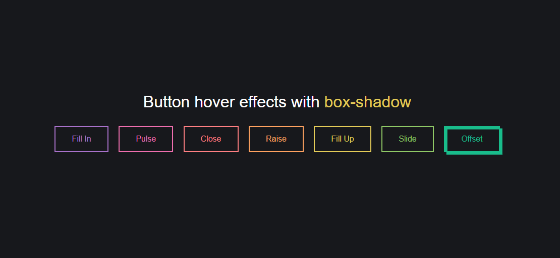Button Hover Effect với HTML và CSS