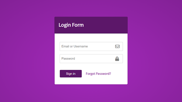 Cool Login Form in HTML CSS & JavaScript