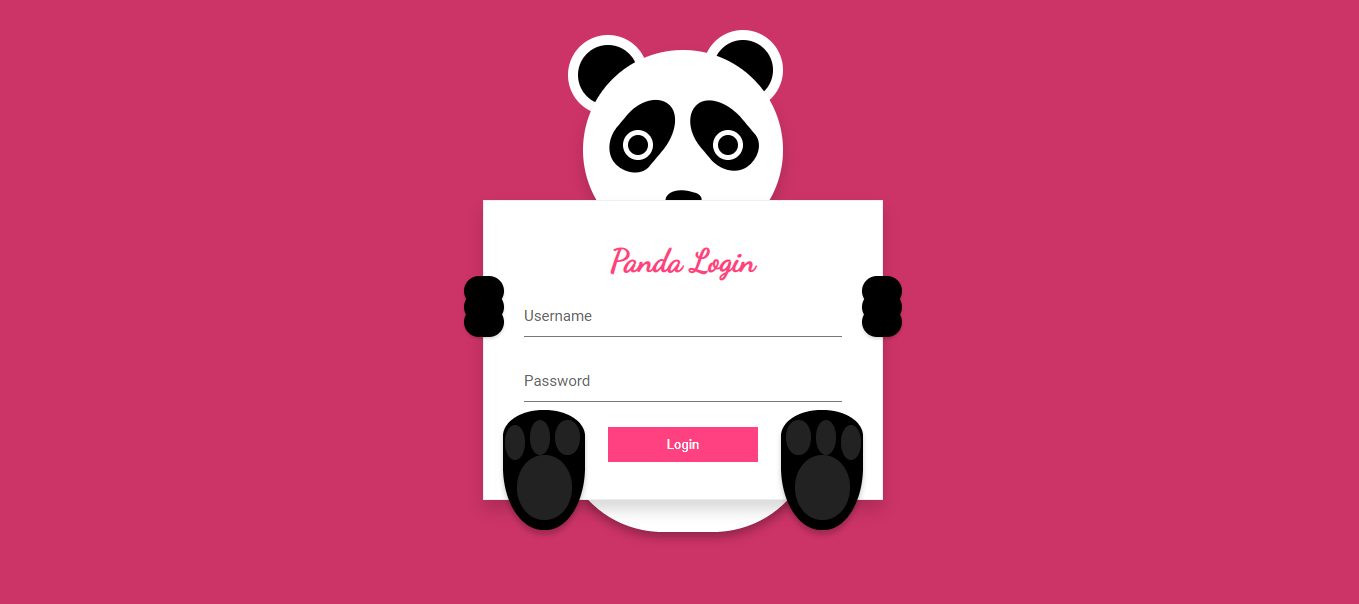 Login Form Panda với Javascript - DevForum