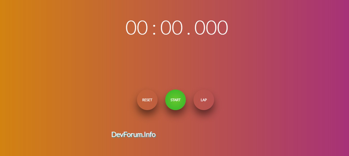 Đồng hồ bấm giờ Javascript - DevForum