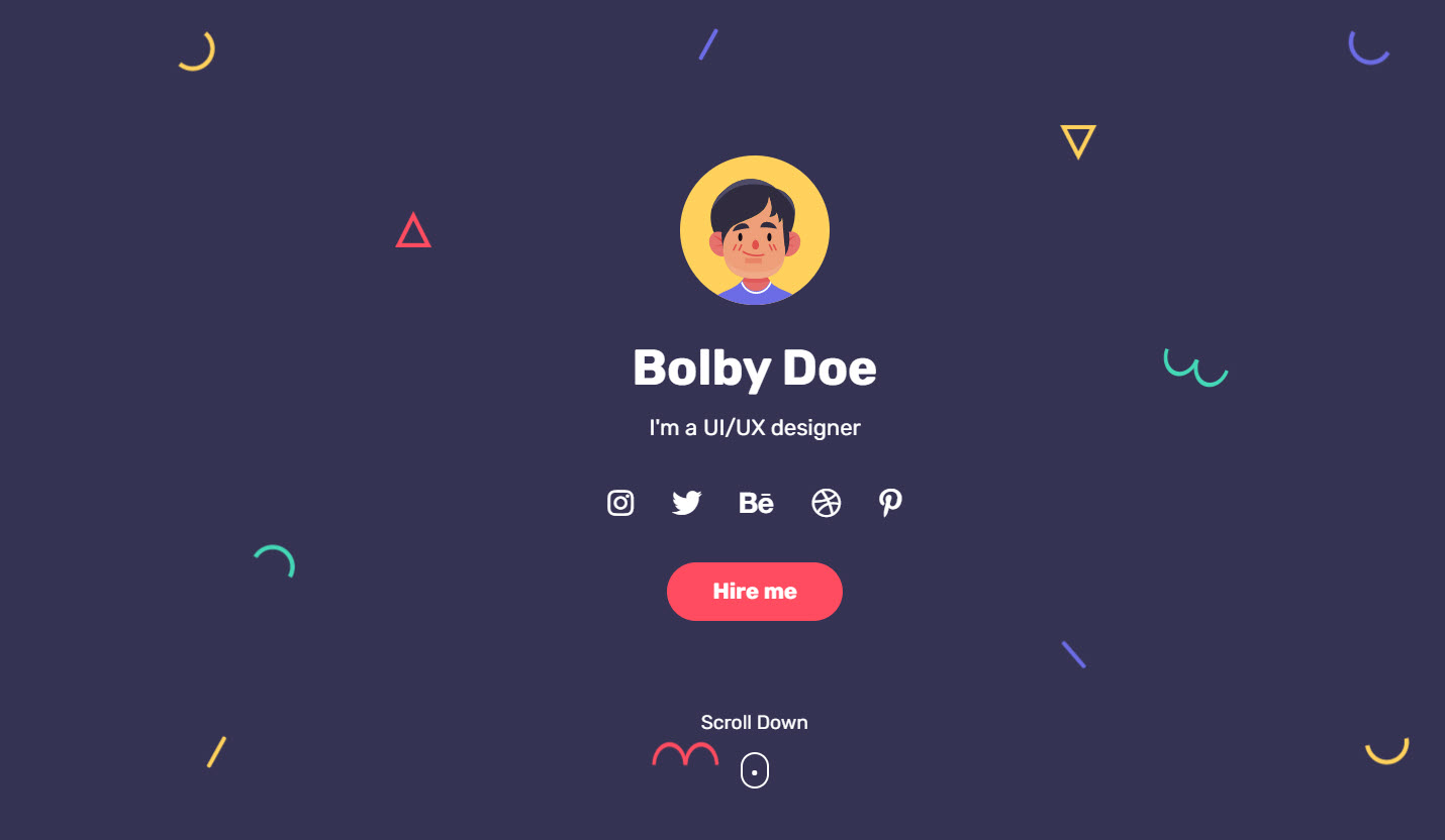 Bolby Resume Template DevForum