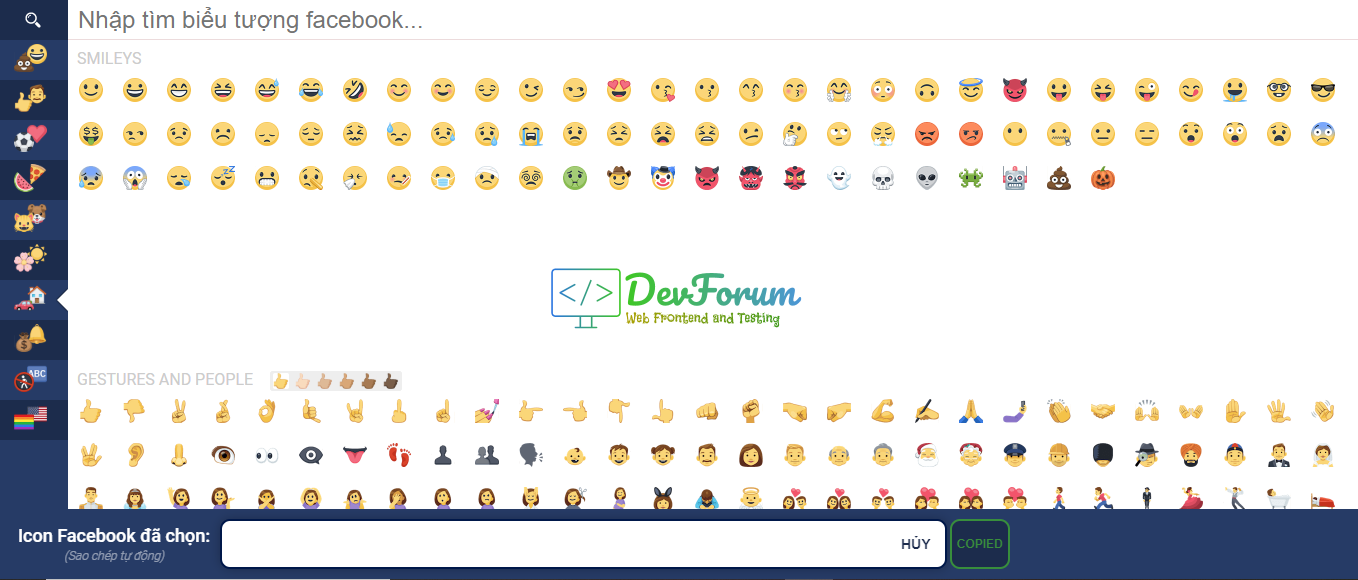 Lấy icon facebook đầy đủ mới nhất tại DevForum
